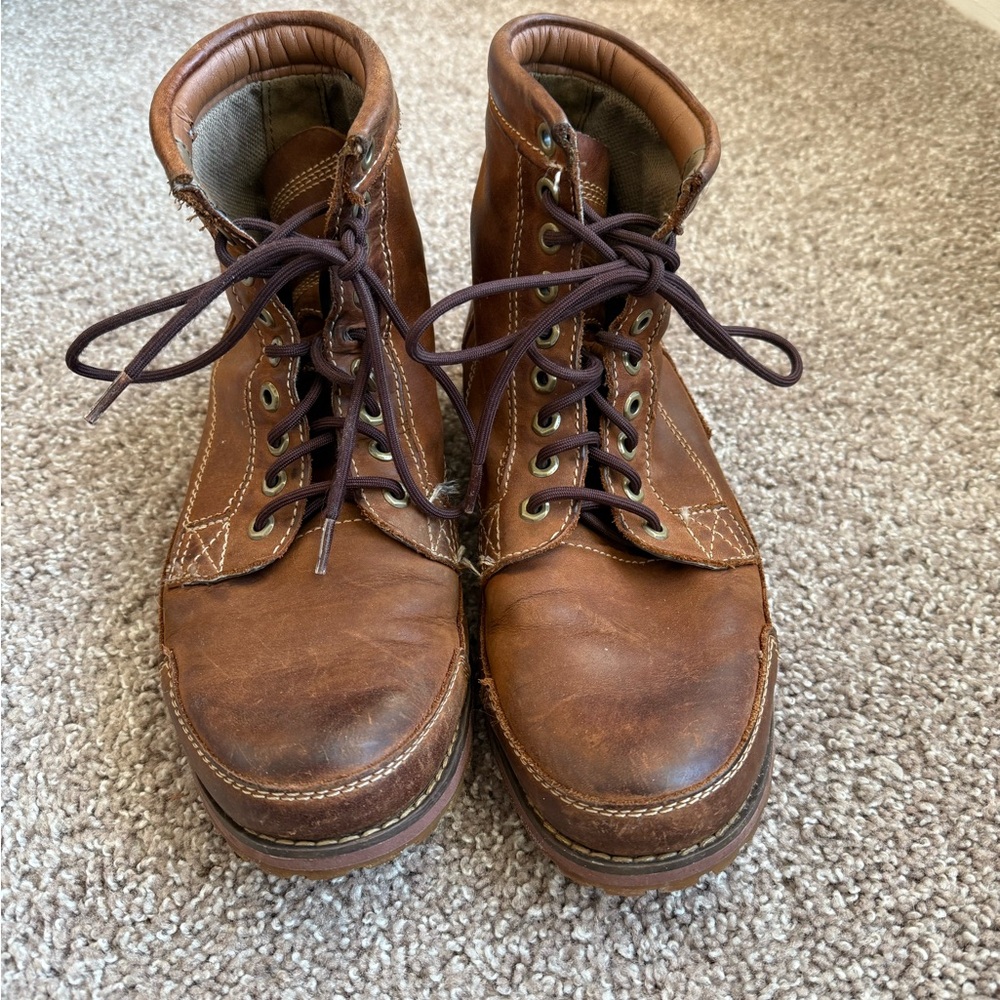 Timberland earth keeper men’s size 10 leather boots